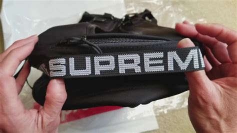 real supreme waist bag vs fake|is your supreme bag real.